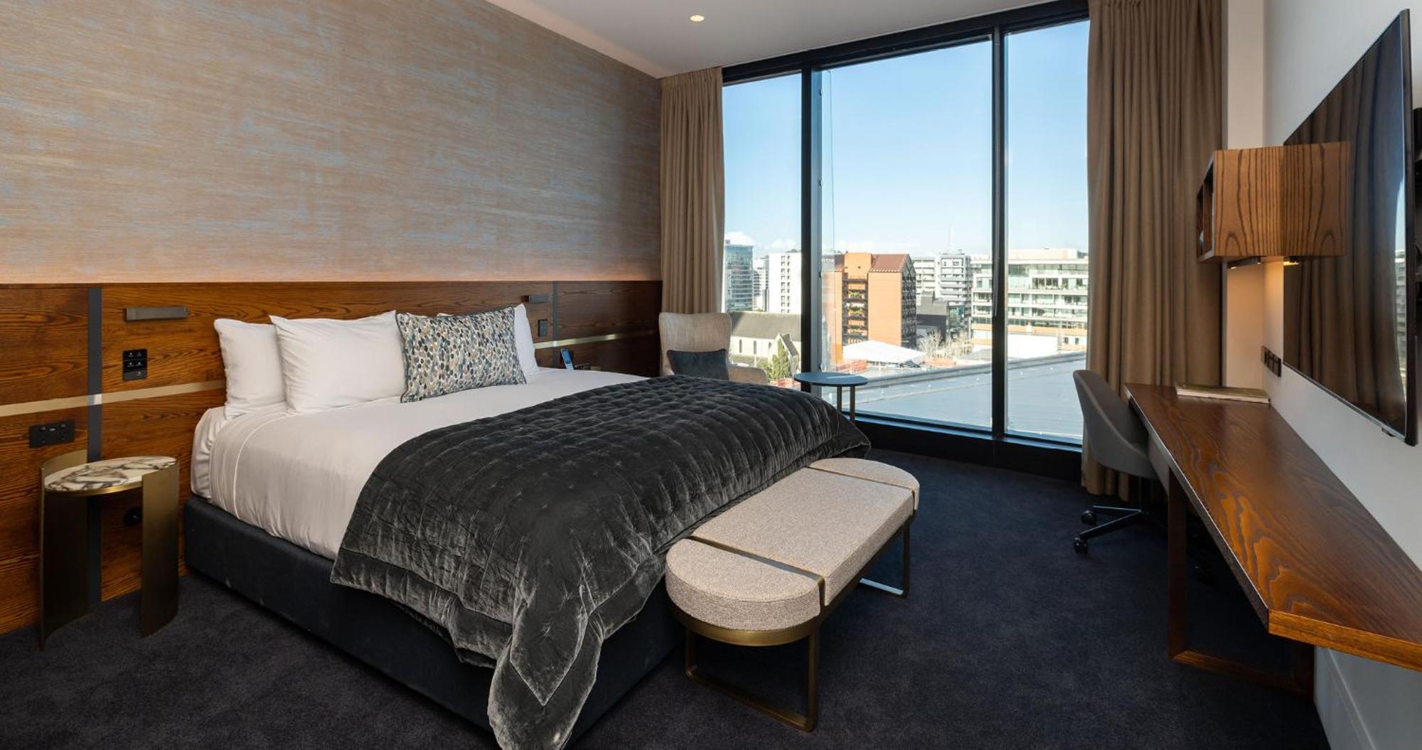 Horizon By Skycity Auckland Kültér fotó A bedroom at the hotel